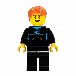 Фігурка Lego People 973pb1435 Wetsuit with Blue Sign City cty0469 Б/У