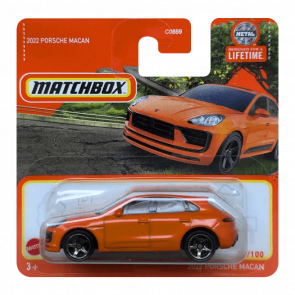 Машинка Большой Город Matchbox Porsche Macan Roadtrip 1:64 HKX28/HVN65 Orange - Retromagaz