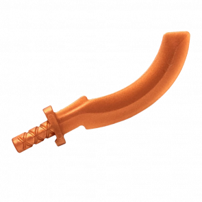 Оружие Lego Меч Khopesh Sickle Sword 93247 6264135 Reddish Copper Б/У