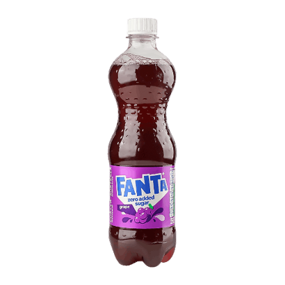 Напій Fanta Grape Zero Sugar 500ml - Retromagaz