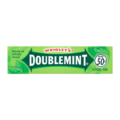 Жевательная Резинка Wrigley’s Doublemint 5 Sticks - Retromagaz