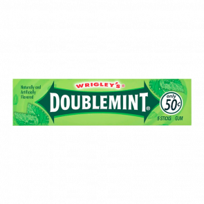 Жевательная Резинка Wrigley’s Doublemint 5 Sticks - Retromagaz