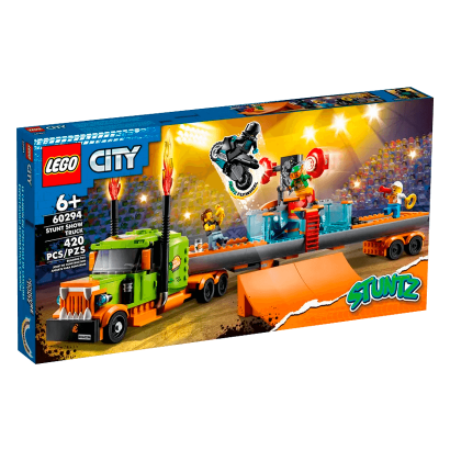 Конструктор Lego Каскадерский Грузовик City 60294 Новый - Retromagaz