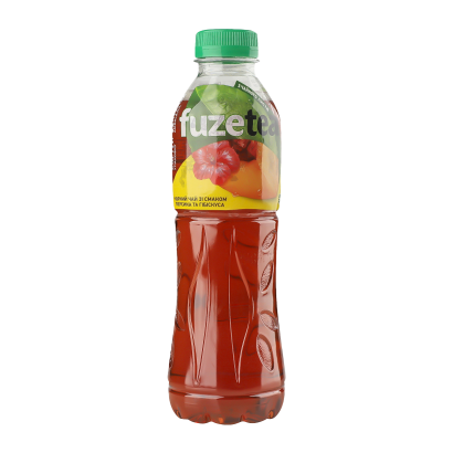 Чай Холодний Fuze Tea Чорний Персик-Гібіскус 500ml - Retromagaz