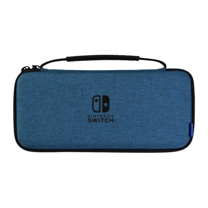 Чехол Твердый Nintendo Switch OLED Model Slim Tough Pouch Blue Новый - Retromagaz