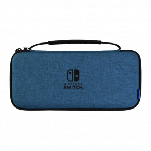 Чехол Твердый Nintendo Switch OLED Model Slim Tough Pouch Blue Новый - Retromagaz