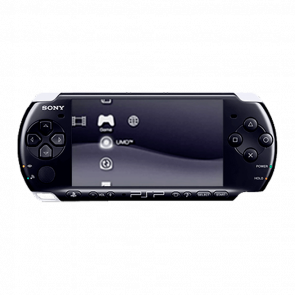 Консоль Sony PlayStation Portable Slim PSP-3ххх Модифікована 32GB Black + 5 Вбудованих Ігор Б/У