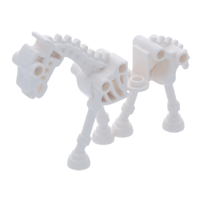 Фигурка Lego Земля Horse Skeletal Animals 59228 74463 1 6002025 Glow In Dark White Б/У - Retromagaz