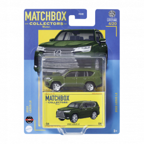 Машинка Premium Matchbox 2022 Lexus LX Collectors 1:64 HVW19 Green