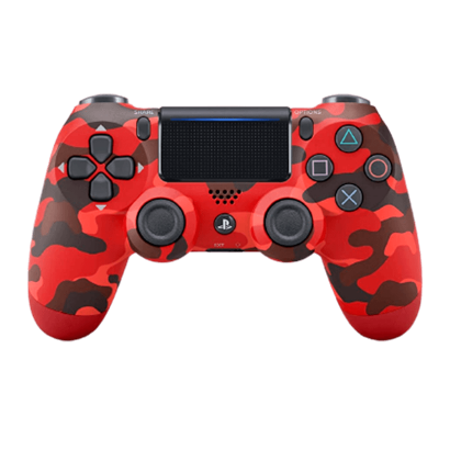 Геймпад Бездротовий Sony PlayStation 4 DualShock 4 Version 2 Red Camo Б/У - Retromagaz