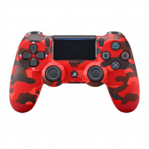 Геймпад Беспроводной Sony PlayStation 4 DualShock 4 Version 2 Red Camo Б/У - Retromagaz