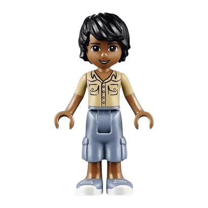 Фігурка Lego Boy Matthew Sand Blue Long Shorts Friends frnd170 1 Б/У - Retromagaz