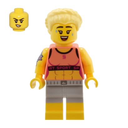 Фігурка Lego Series 25 Fitness Instructor Collectible Minifigures col430 Б/У - Retromagaz