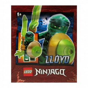 Конструктор Lego Фігурка Lloyd Foil Pack #6 Spinjitzu Burst Ninjago 892172 njo619 Новий