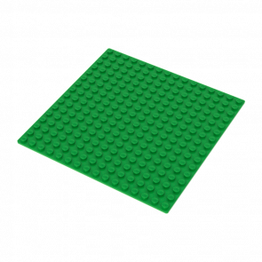 Пластина Lego Базовая 16 x 16 3867 6098 4114221 4217334 Bright Green Б/У - Retromagaz