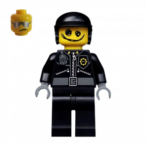 Фігурка Lego The Lego Movie Bad Cop Scribble-Face Cartoons tlm007 Б/У - Retromagaz