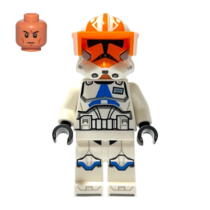 Фігурка Lego Республіка Clone Captain Vaughn 501st Legion 332nd Phase 2 Star Wars sw1277 75359 Б/У - Retromagaz