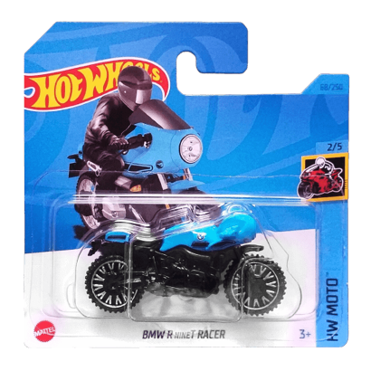 Машинка Базова Hot Wheels BMW R nineT Racer Treasure Hunts Moto 1:64 HKL01 Blue - Retromagaz