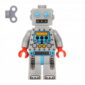 Фигурка Lego Series 6 Clockwork Robot Collectible Minifigures col087 Б/У - Retromagaz