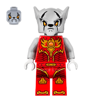 Фігурка Lego Wolf Tribe Worriz Legends of Chima loc100 Б/У - Retromagaz