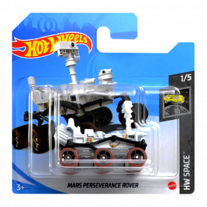 Машинка Базовая Hot Wheels Mars Perseverance Rover Space 1:64 GRY73 White - Retromagaz