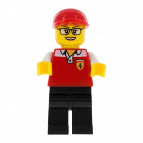 Фигурка Lego Race 973pb3136 Ferrari Race Marshal City sc060 1 Б/У