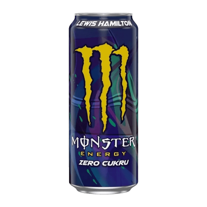 Напиток Энергетический Monster Energy Lewis Hamilton Zero Sugar 500ml - Retromagaz