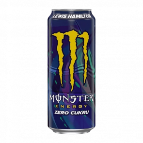 Напиток Энергетический Monster Energy Lewis Hamilton Zero Sugar 500ml - Retromagaz