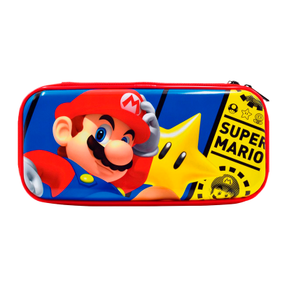 Чехол Твердый Nintendo Switch Lite Premium Vault Case Super Mario Blue Новый - Retromagaz