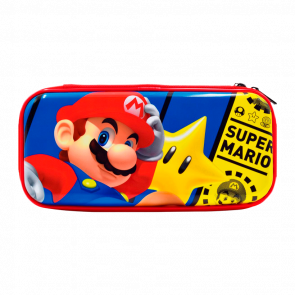 Чехол Твердый Nintendo Switch Lite Premium Vault Case Super Mario Blue Новый - Retromagaz