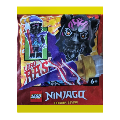 Конструктор Lego Фігурка Lord Ras Paper Bag #2 Ninjago 892409 njo862 Новый - Retromagaz