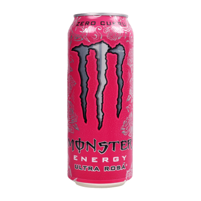 Напиток Энергетический Monster Energy Ultra Rosa Zero Sugar 500ml - Retromagaz