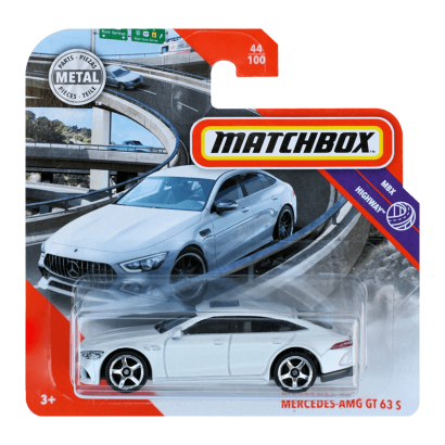 Машинка Большой Город Matchbox 2019 Mercedes-Benz AMG GT 63 S Showroom 1:64 GKL69/GKK21 White - Retromagaz