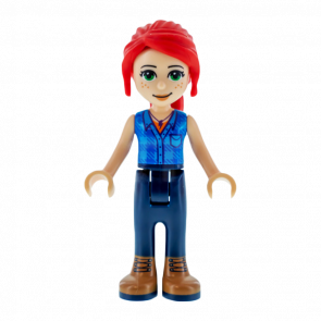 Фигурка Lego Girl Mia Dark Blue Trousers Friends frnd284 1 Б/У - Retromagaz