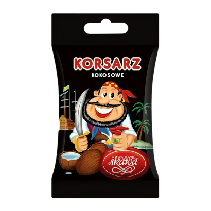 Драже Skawa Корсар со Вкусом Кокоса 60g - Retromagaz