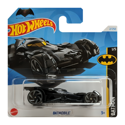 Машинка Базовая Hot Wheels Batmobile Batman 1:64 HTC83 Grey - Retromagaz