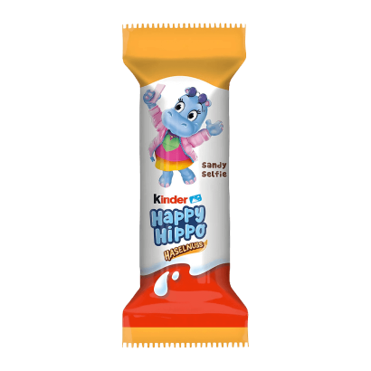 Батончик Kinder Happy Hippo Hasselnuss 1 Pieces 20.7g - Retromagaz