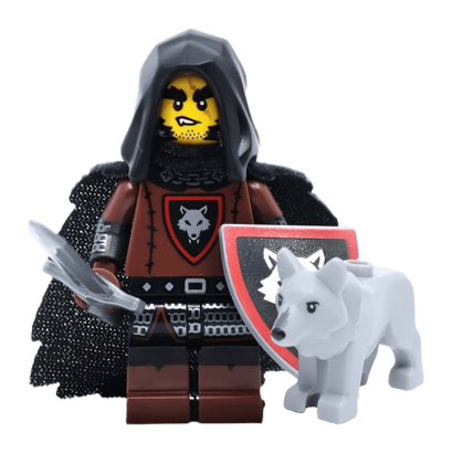 Фигурка Lego Series 27 Wolfpack Beastmaster Collectible Minifigures 71048 col450 col27-2 Новый - Retromagaz