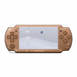 Консоль Sony PlayStation Portable Slim PSP-2ххх Модифікована 32GB Matte Bronze + 5 Вбудованих Ігор Б/У