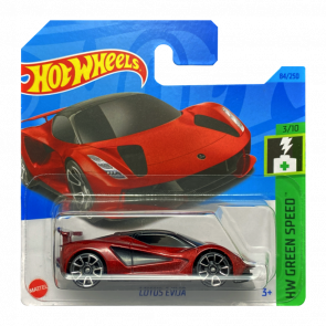 Машинка Базовая Hot Wheels Lotus Evija Green Speed 1:64 HKH56 Dark Red - Retromagaz