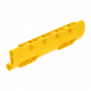 Technic Lego Панель Изогнутая 11 x 3 62531 4540613 6206298 Yellow Б/У