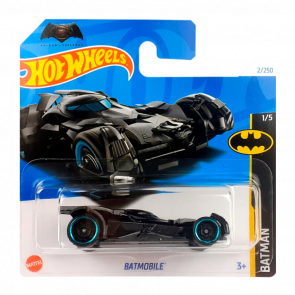 Машинка Базовая Hot Wheels Batmobile Batman v Superman Batman 1:64 HTB21 Black - Retromagaz