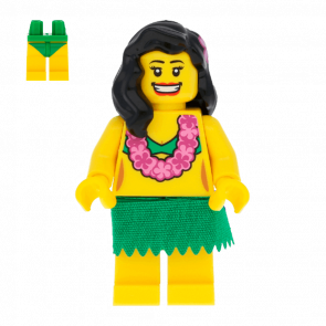 Фигурка Lego Series 3 Hula Dancer Collectible Minifigures col033 Б/У - Retromagaz