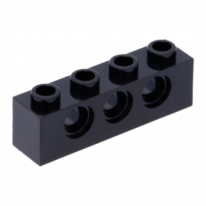 Technic Lego Кубик 20шт 1 x 4 3701 370126 Black Б/У - Retromagaz