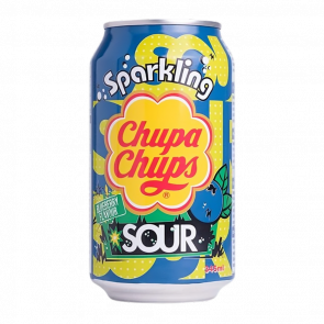 Напиток Chupa Chups Sour Blueberry Sparkling 345ml