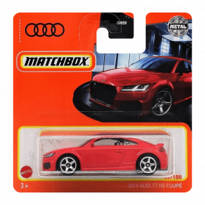 Машинка Большой Город Matchbox Audi TT RS Coupe Showroom 1:64 HFP26/HFR62 Red