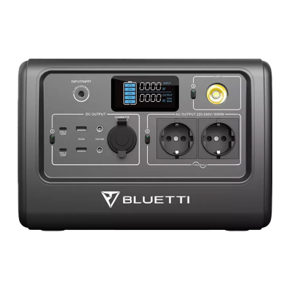 Зарядное Устройство Bluetti PowerOak EB70 Portable Power Station Black 716 WH 1000 W - Retromagaz