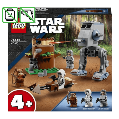 Конструктор Lego AT-ST Star Wars 75332 Без Фігурок Новий - Retromagaz