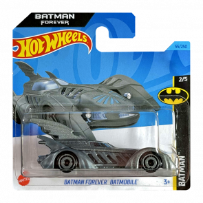 Машинка Базова Hot Wheels Batman Forever Batmobile Batman 1:64 HKJ73 Grey - Retromagaz