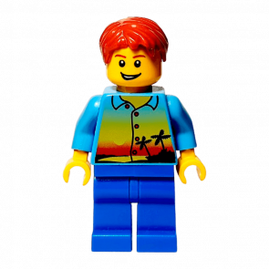 Фигурка Lego People 973pb0566 Sunset and Palm Trees City cty0275 Б/У